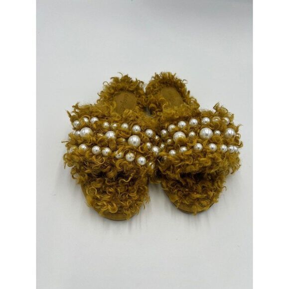 Brand New Cat & Jack Gold/‎ Adeline Sandals For Girls Size 13 - Picture 3 of 7